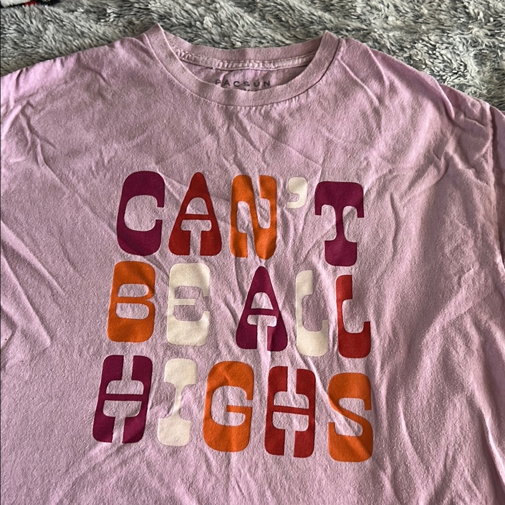 PacSun Pink Graphic Tee - Short Sleeve